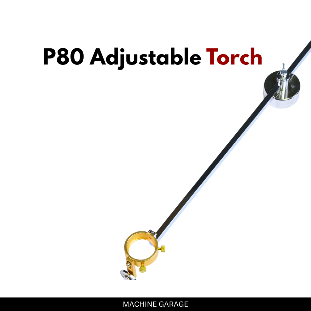Adsorpsi magnetik Plasma Cutting Torch Round Cutting Roller Guide Wheel p80