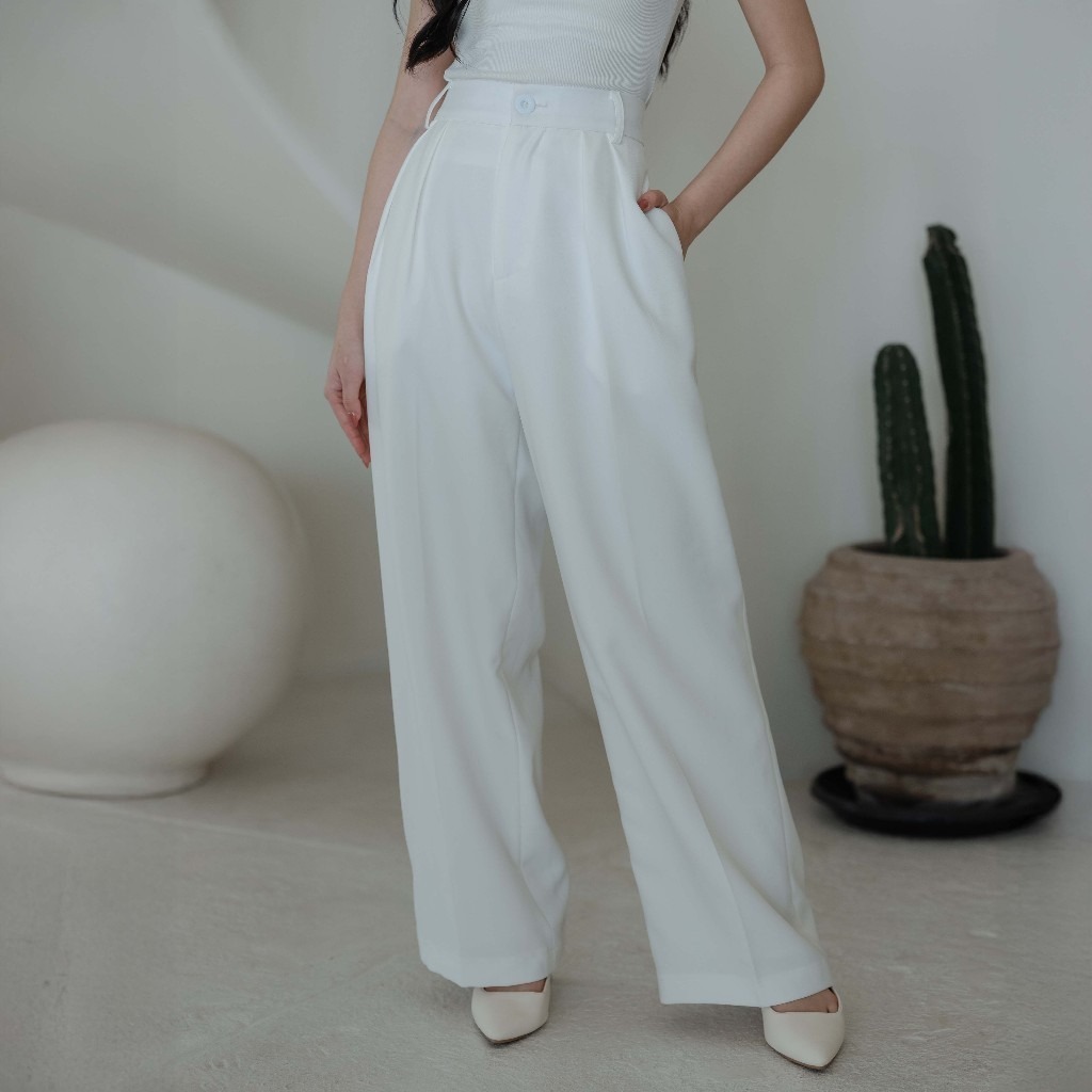 Beatrice Clothing Jogja Kanda Pants - Celana Panjang Wanita | Celana Panjang Highweist