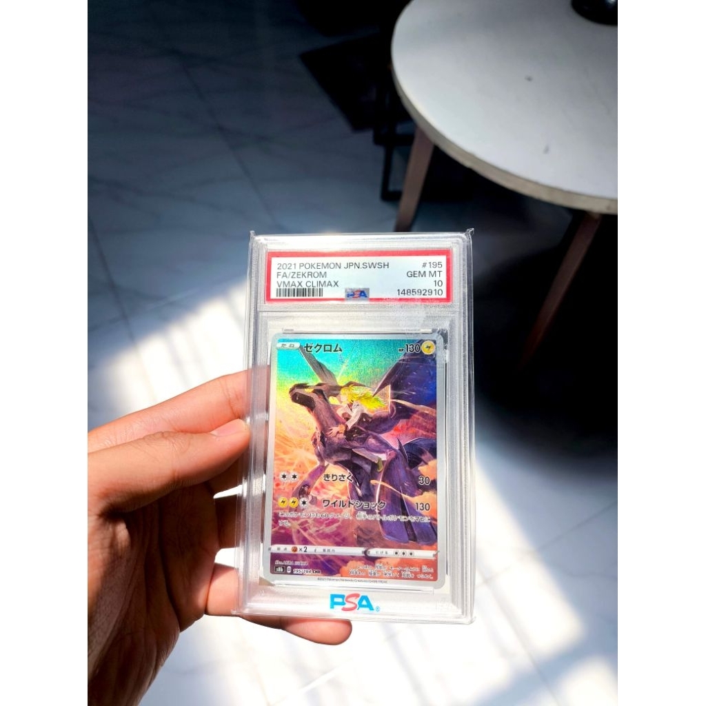 Zekrom CHR JAPAN PSA 10