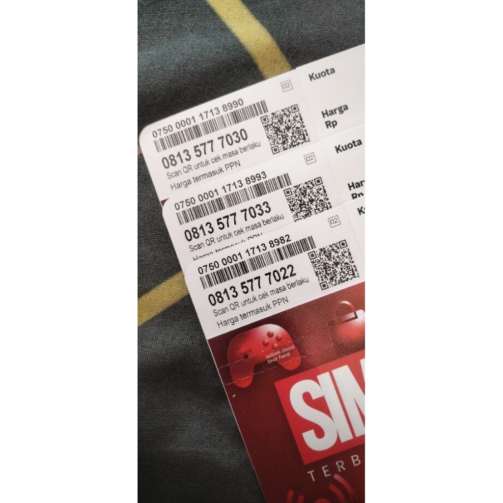 Nomor Cantik Telkomsel Simpati 11 digit 777