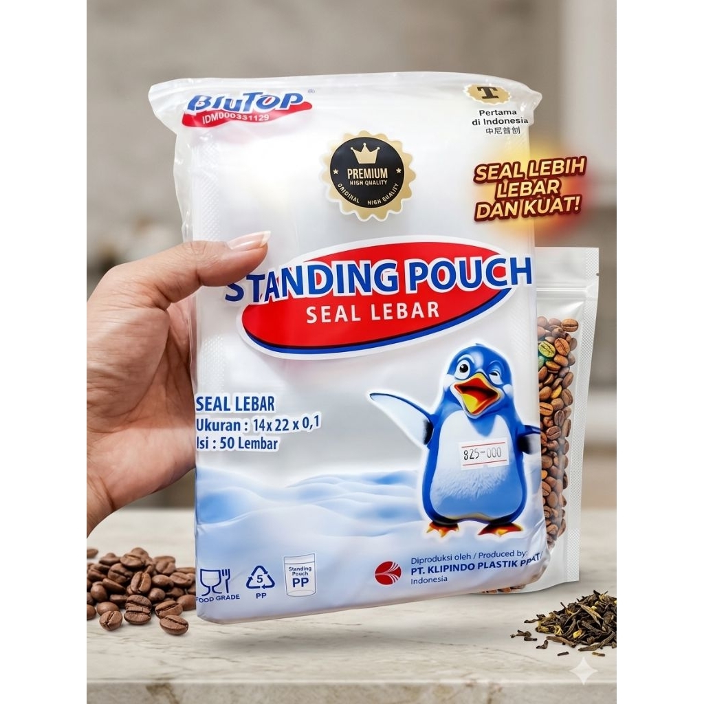 STANDING POUCH 14 X 22