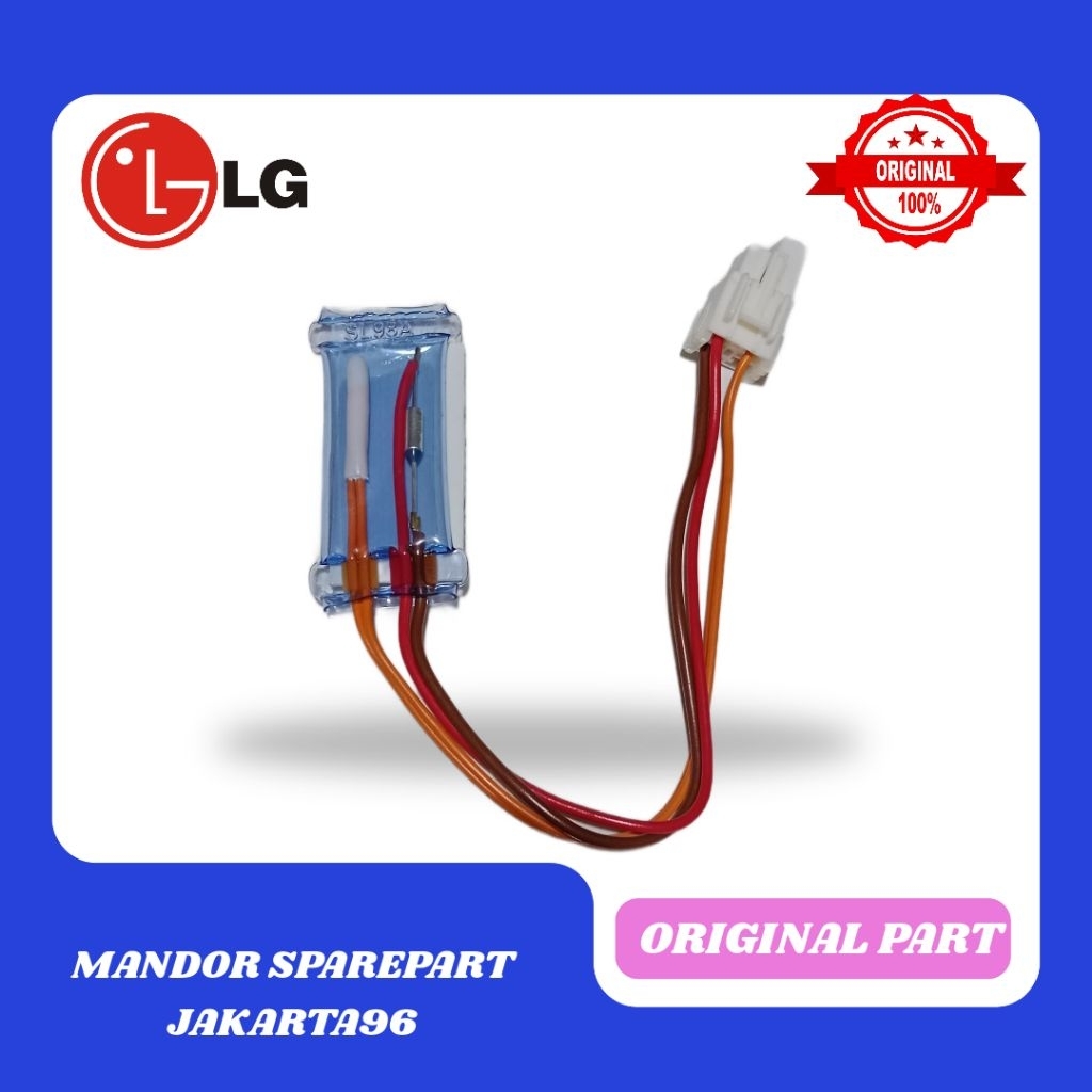 DEFROST BIMETAL FUSE SENSOR SUHU KULKAS LG 2 PINTU