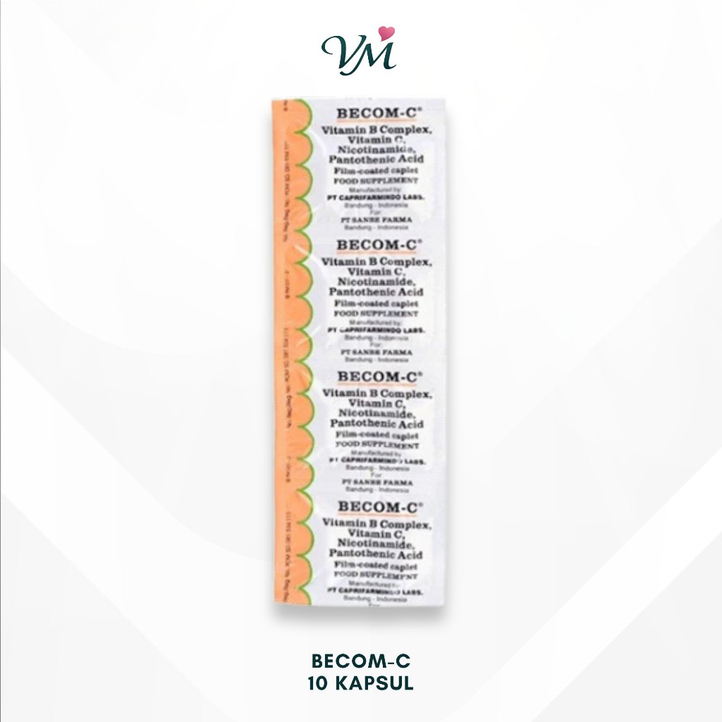 Becom-C | 1 Box Isi 10 Strip