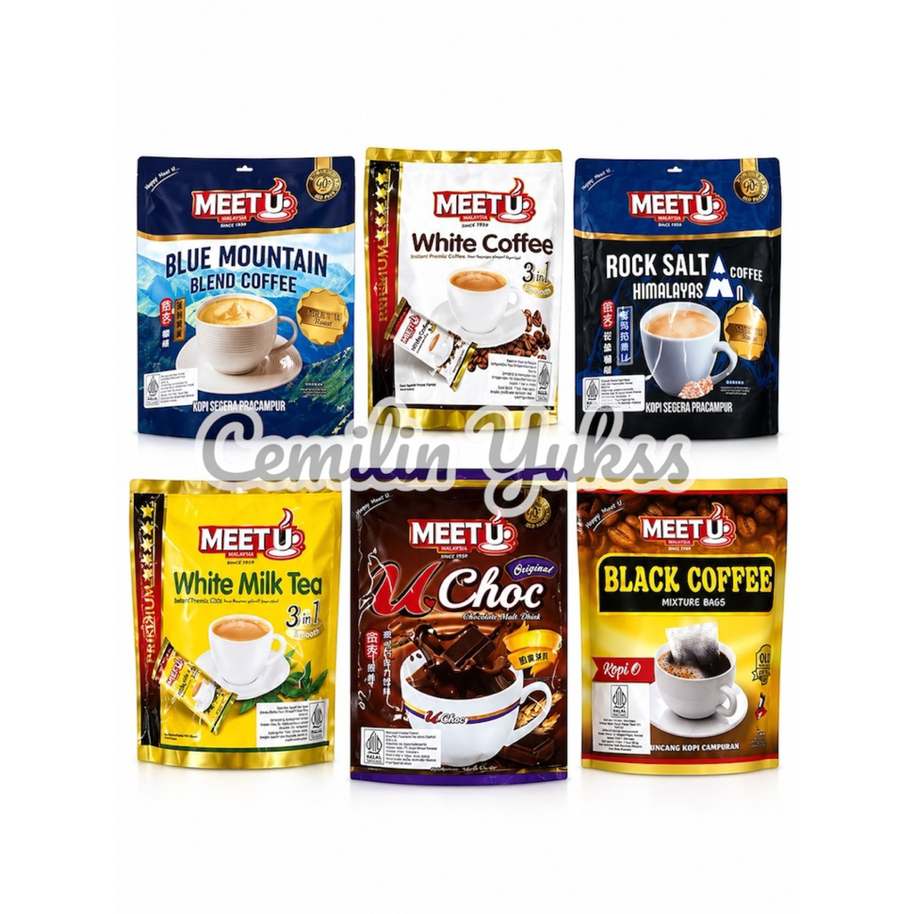 MEET U Blue Mountain Blend Coffee MEET U Rock Salt Himalayas Coffee White Coffee Black Coffee
