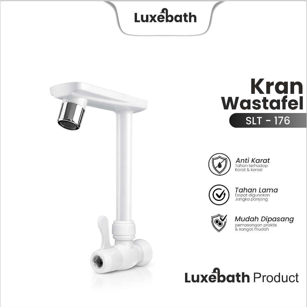 Kran Wastafel Cuci Piring Kran Air Bahan Plastik Model Unik Engkol Jempol SLT-176