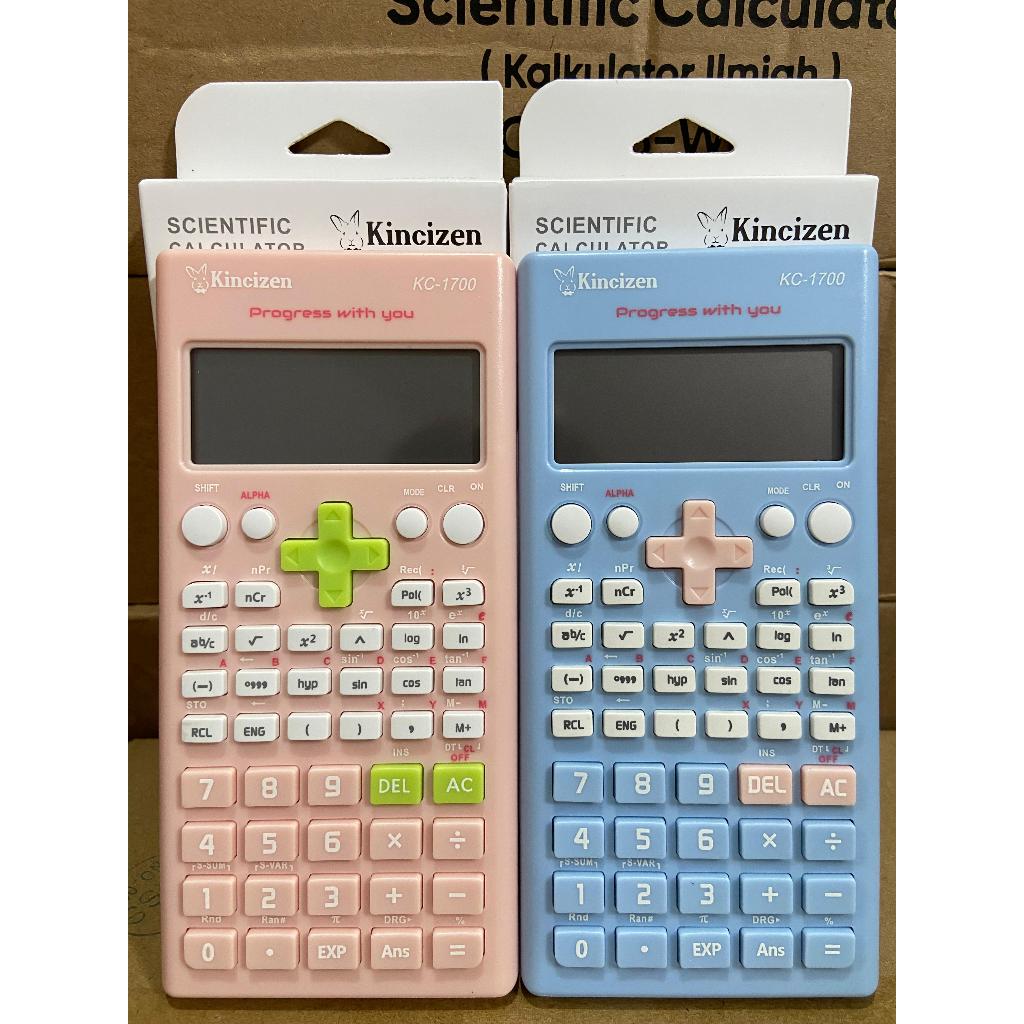 (KC-1700) Calculator Scientific Kalkulator 240 Fungsi Kalkulasi KINCIZEN