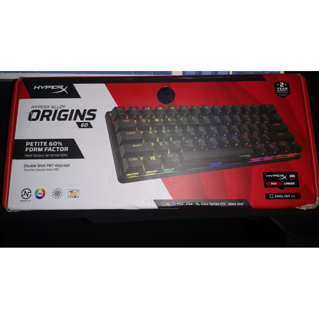 HyperX Alloy Origins 60 (SECOND BNIB)