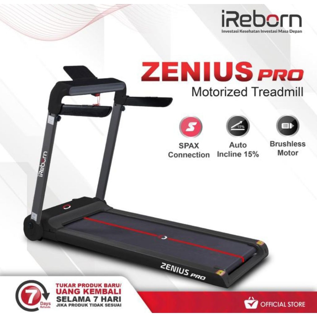 treadmill zenius ireborn proo(original)treadmill zenius