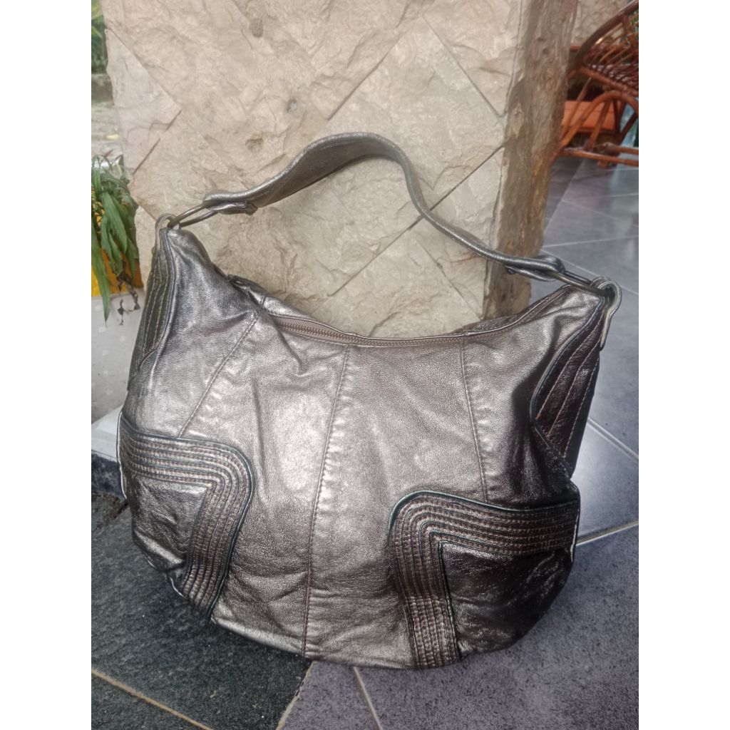 tas preloved shoulder bronze
