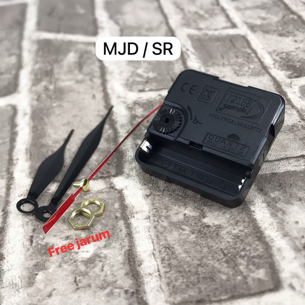 READY STOCK MESIN JAM DINDING MODEL JADUL GERAKAN STEP MOVEMENT DETAK BERBUNYI