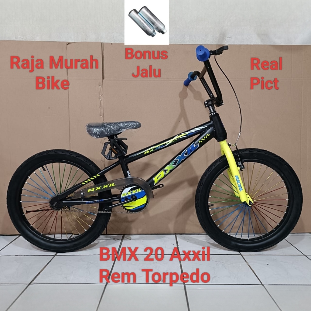 Sepeda Anak Bmx 20 Inch Axxil Rem Torpedo Sepeda Anak Laki Laki Bmx Axxil 9930 20 Inch