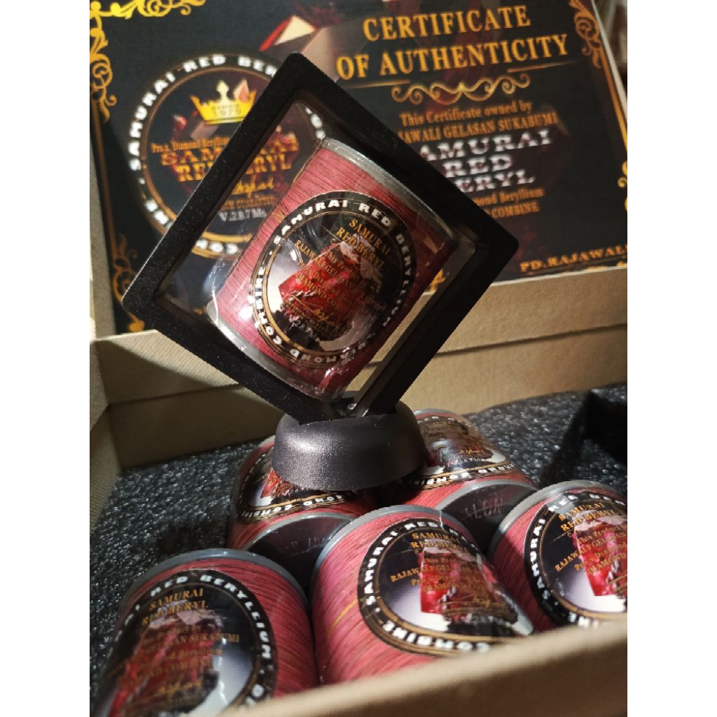 GELASAN KATUN SAMURAI RED BERYL