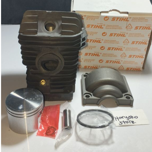 MS250 Cylinder Blok Komplit Mesin Chainsaw Senso SthiL 250