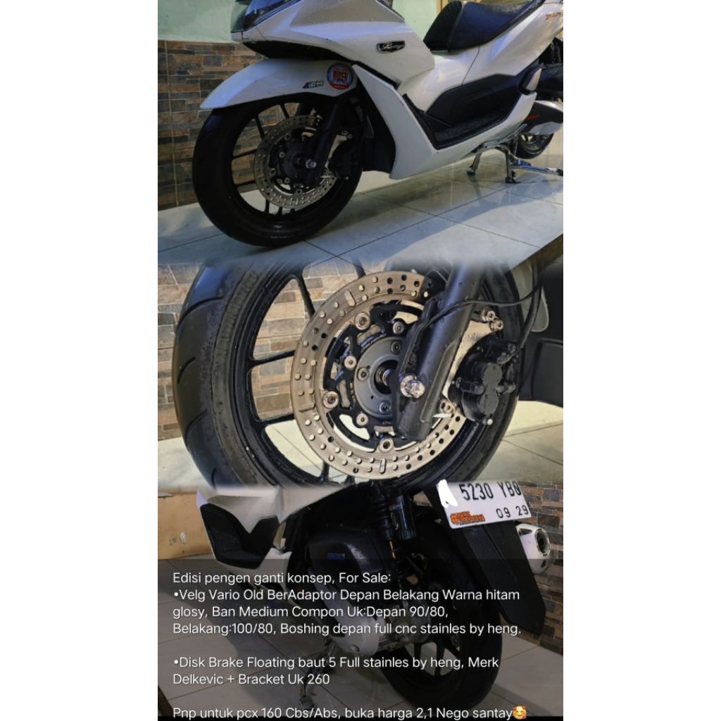 Velg Vario Old PNP Pcx 160 ABS