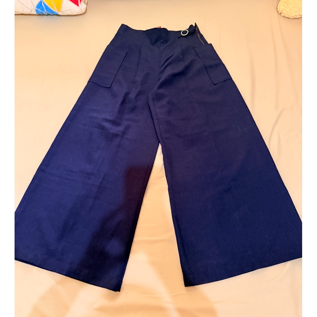 Novel Mice Wide Kulot Navy