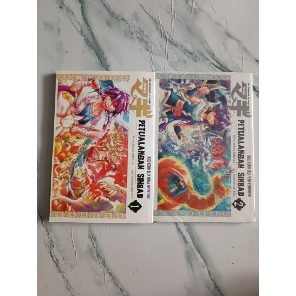 Komik Magi: Petualangan Sinbad 1&2