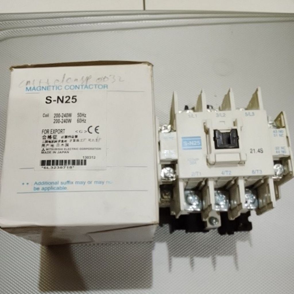 KONTAKTOR/CONTACTOR SN-25 SN25 MITSUBISHI