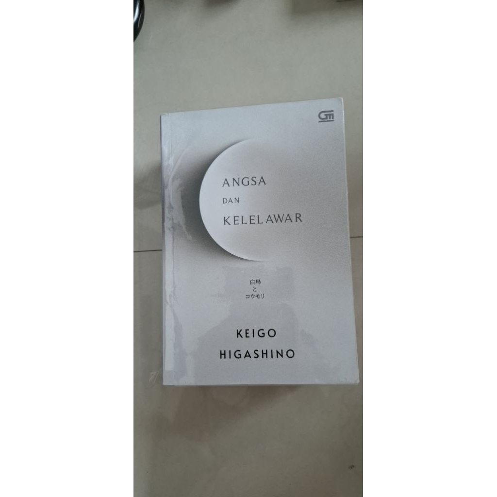 preloved buku keigo higashino angsa dan kelelawar