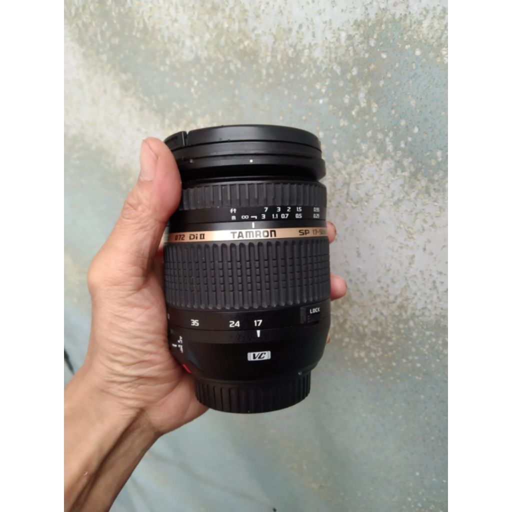 tamron 17 50mm VC for canon