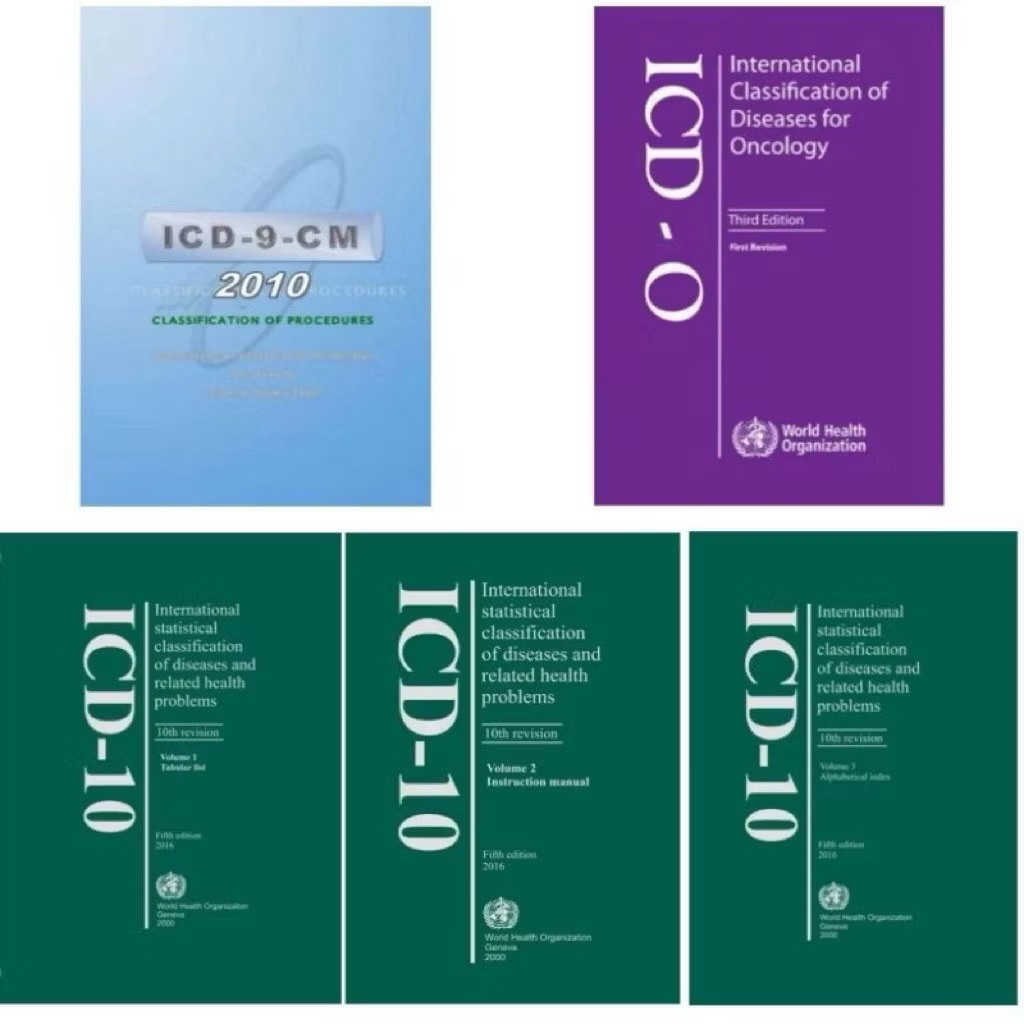 Paket ICD-10 2016, ICD O, ICD-9 CM 2010 HARD COVER