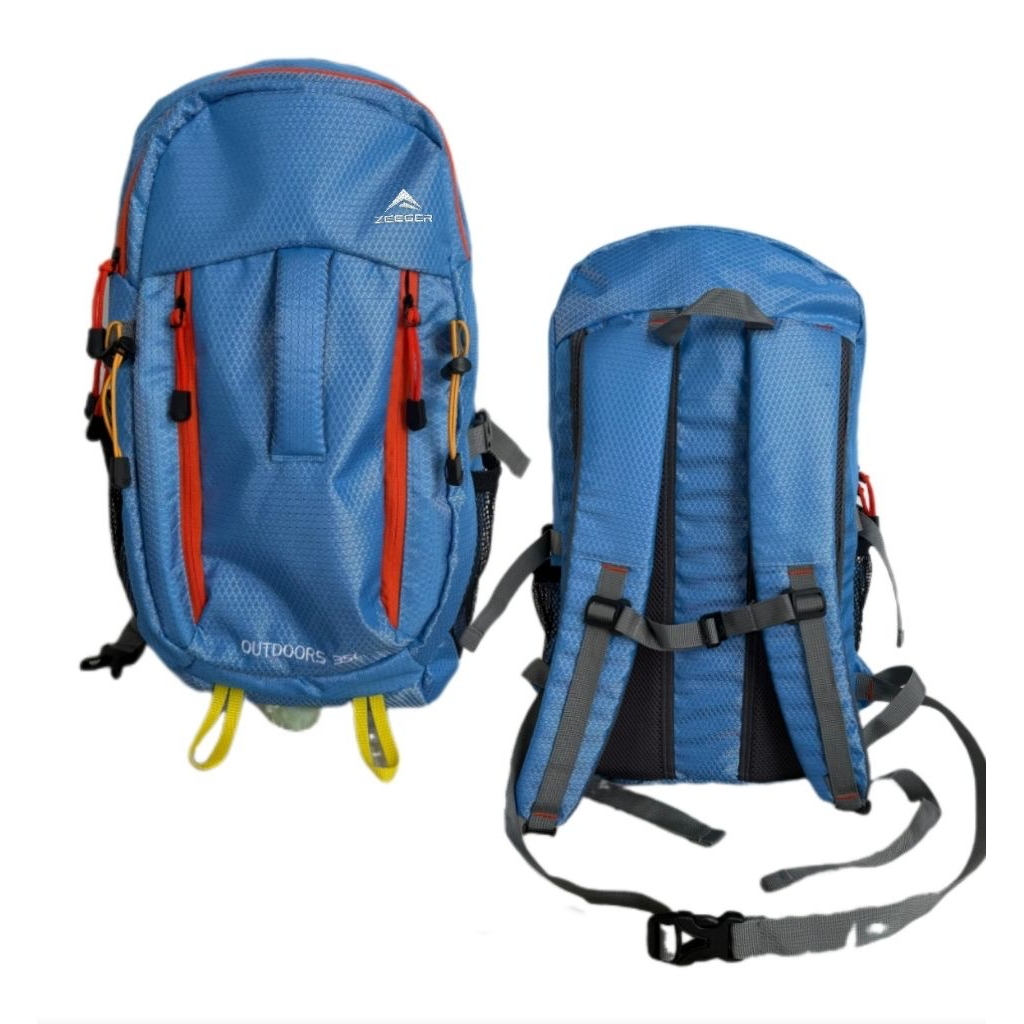 Tas Gunung 35 Liter ZEEGER - Tas Ransel Pria Outdoor Semi Carrier Masuk Laptop - Tas Hiking