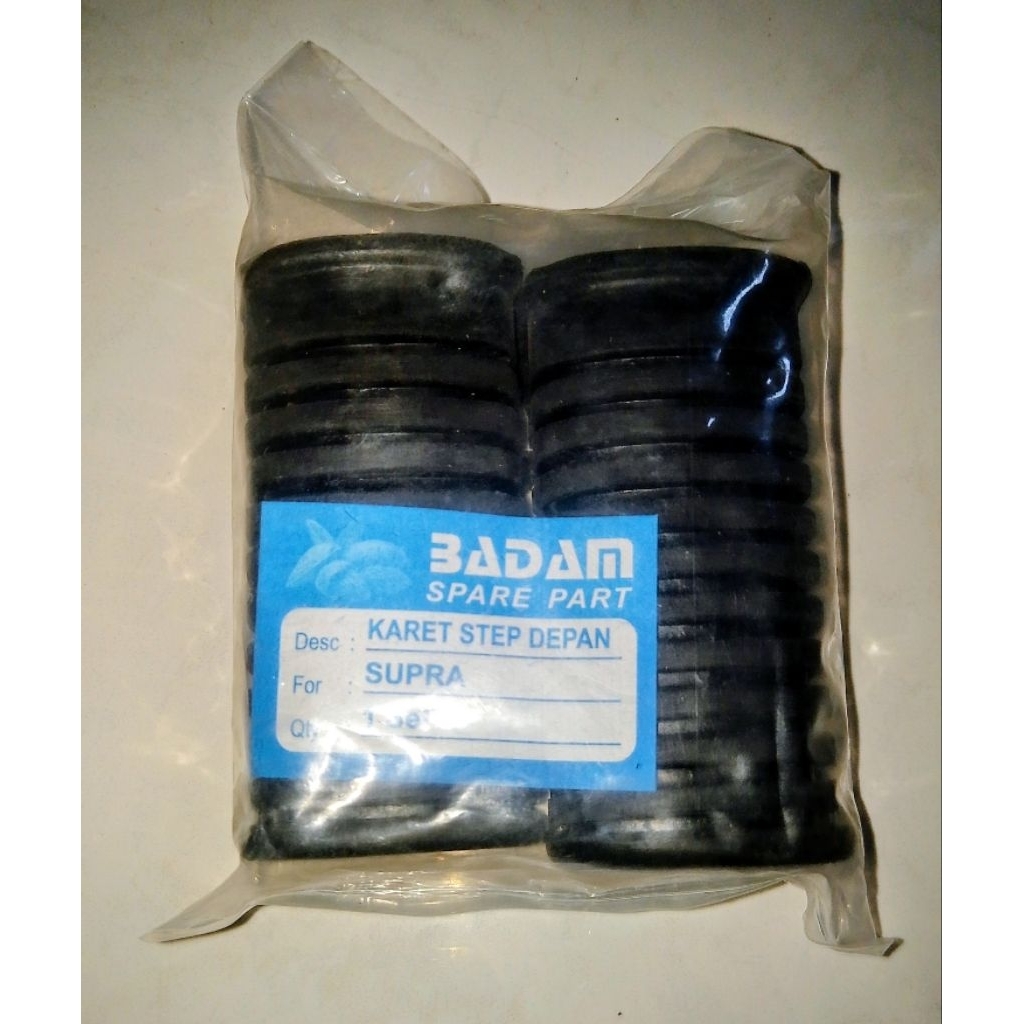 KARET STEP DEPAN "BADAM" SEPEDA MOTOR"SUPRA"