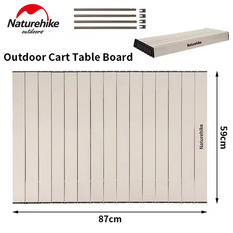 PAPAN MEJA UNIVERSAL GEROBAK LIPAT NATUREHIKE CNK2450PJ012