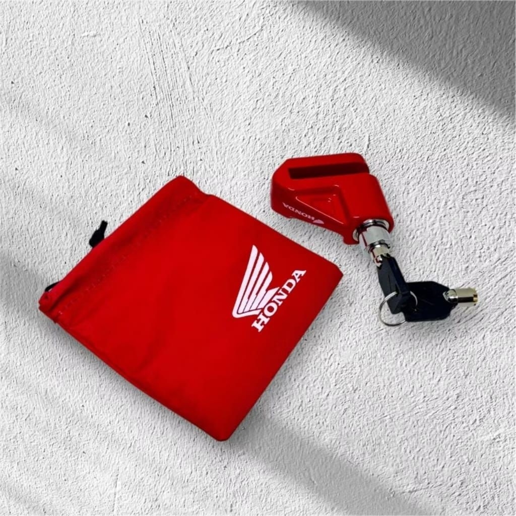 (COD) Gembok Disc Cakram Motor Honda Original | Gembok Cakram Anti Maling Premium Universal Beat Var