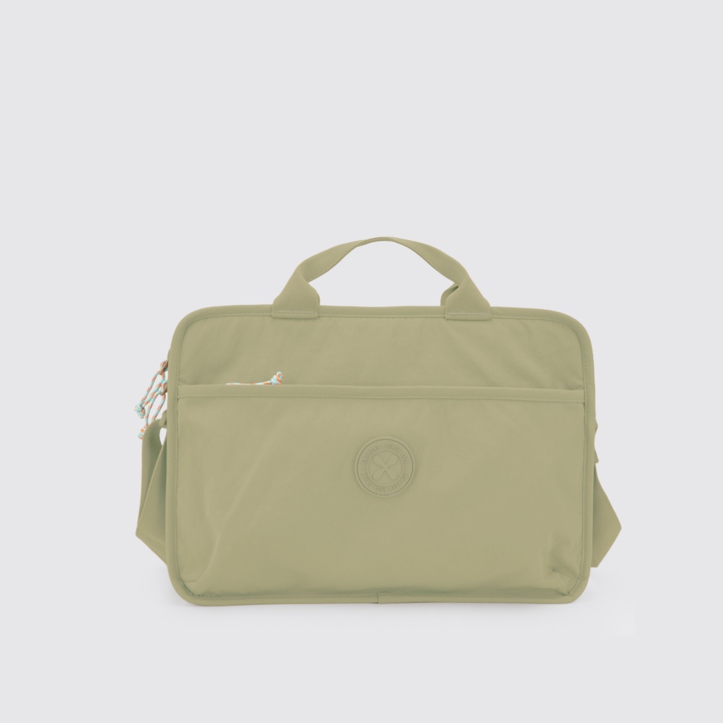Exsport Everyday Laptop Sling Bag, Khaki