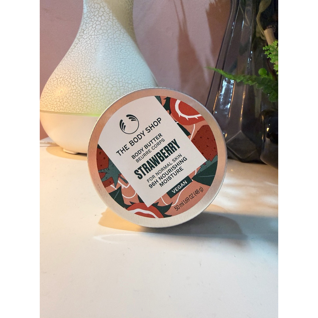 Preloved The Body Shop Body Butter Strawberry