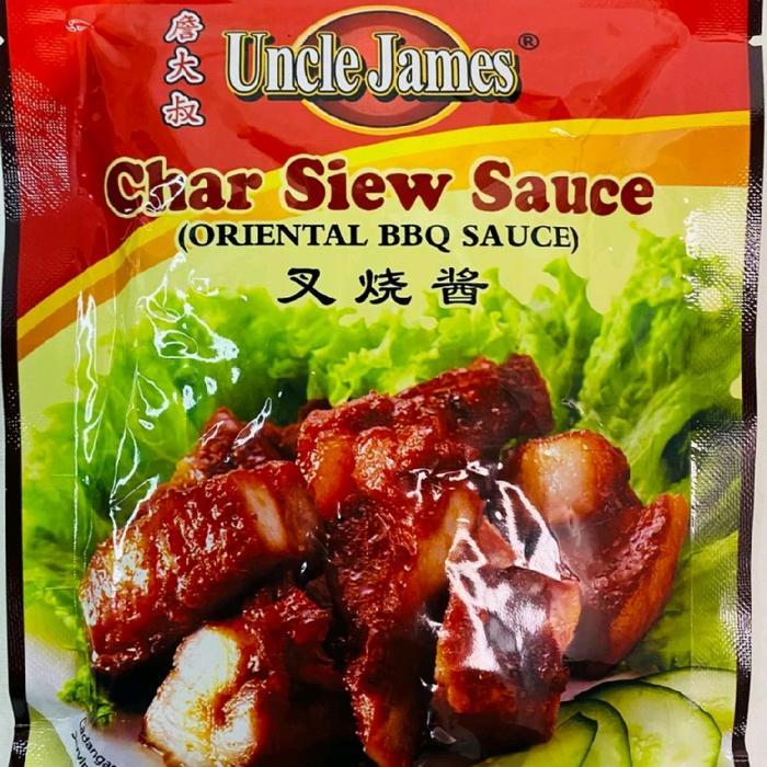 Uncle James Char Siew Sauce (Oriental BBQ Sauce) /Bumbu Char Siew 150gr