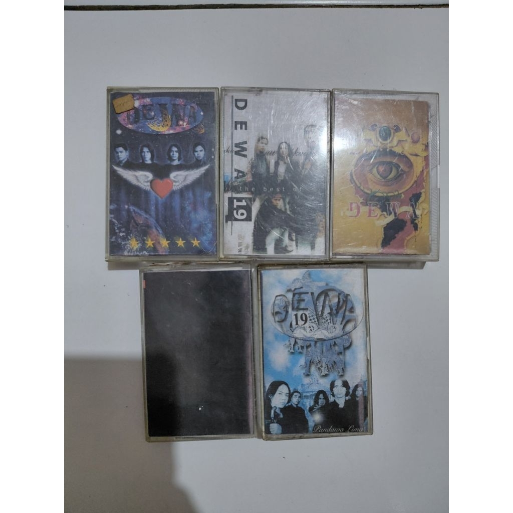 Kaset Dewa 19 Sepaket - Cover Fotokopi