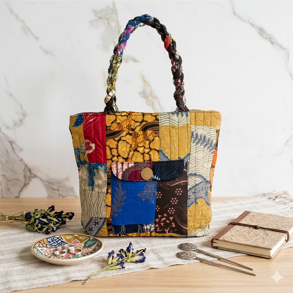Tas Batik Untir Saku Totebag Batik Tas Jogja Souvenir Jogja Oleh Oleh Jogja By Djogjabook