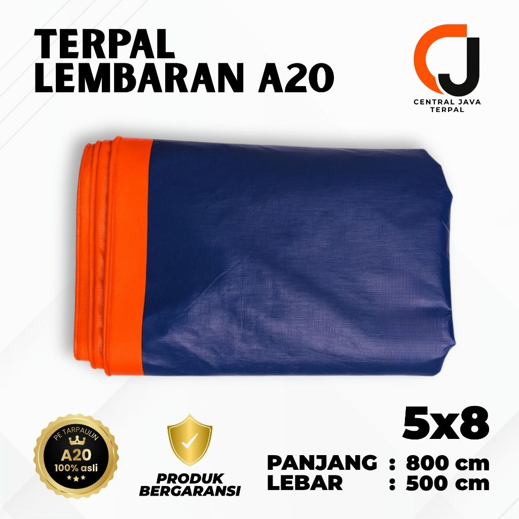 TERPAL PE A20 KOREA 5x8 SERBAGUNA TEBAL & SUPER KUAT UNTUK TENDA WARUNG TRUK PICKUP DLL