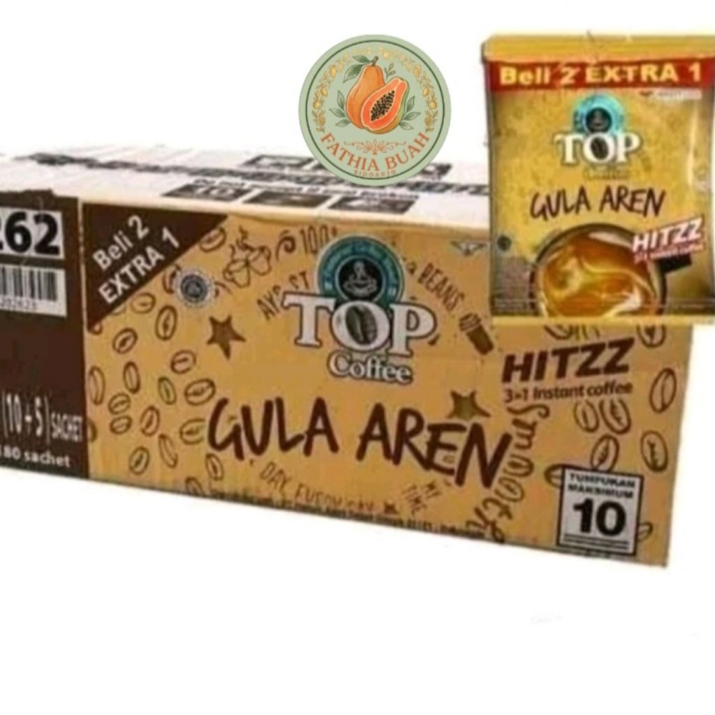 Top Kopi Instan Gula Aren Hitzz 1 Dus