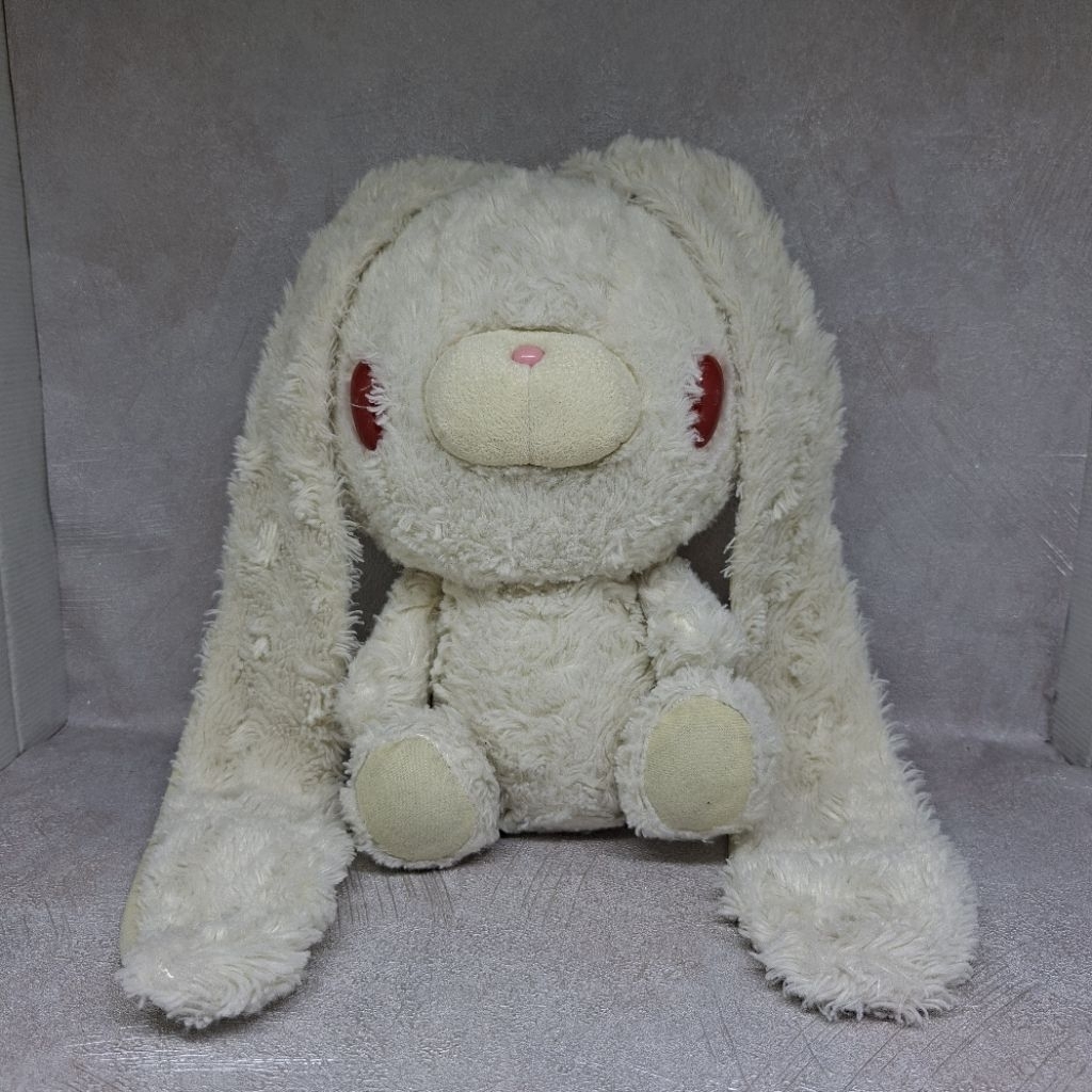 Chax GP Gloomy All Purpose Bunny Rabbit Plush red candy eyes