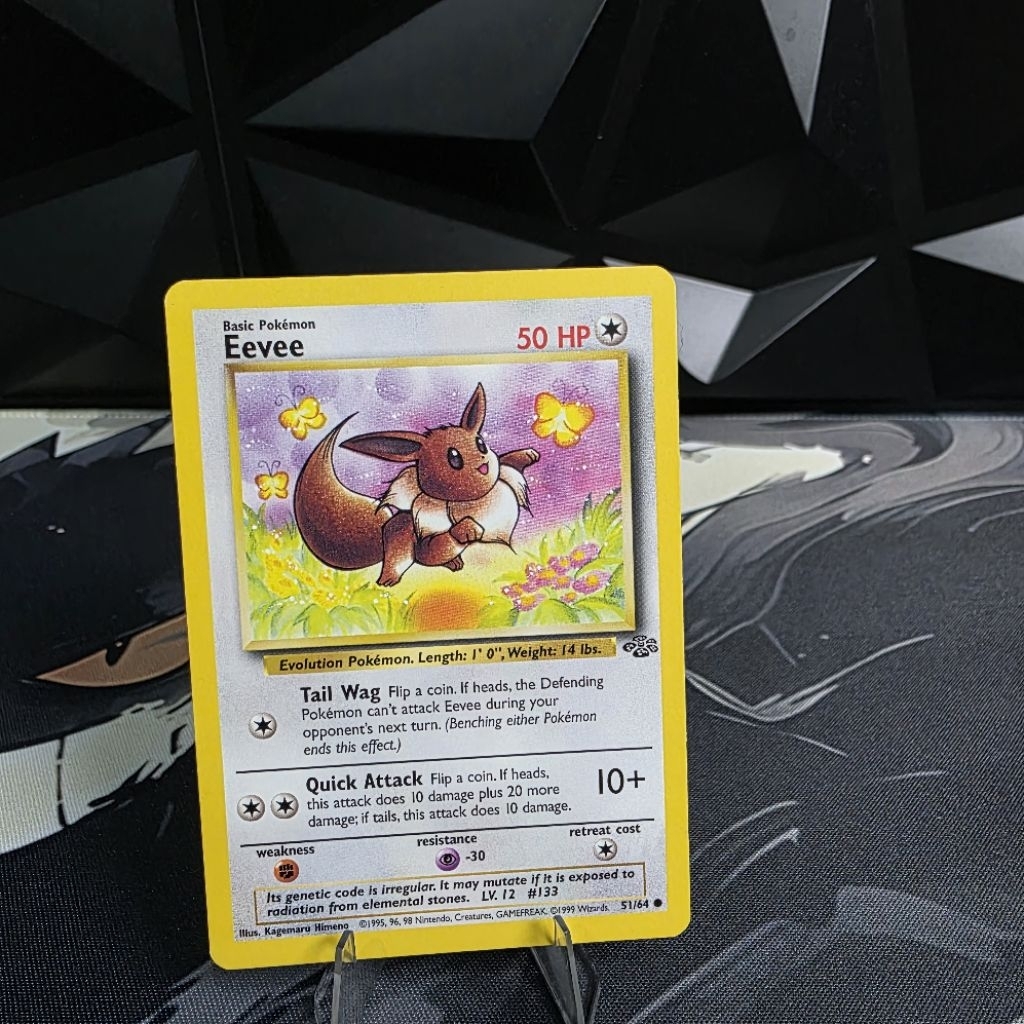 Tcg Pokemon Eevee Jungle Set 1999 Eng