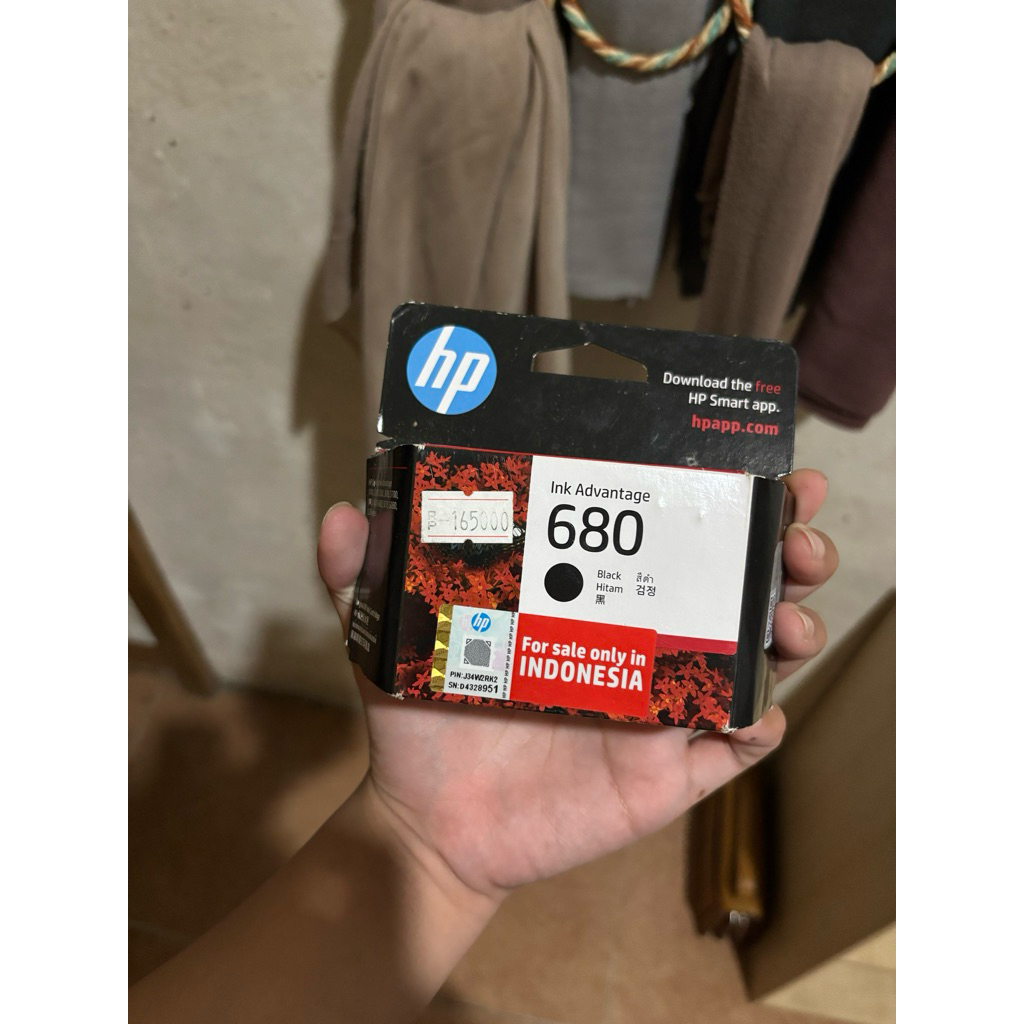 tinta hp 680