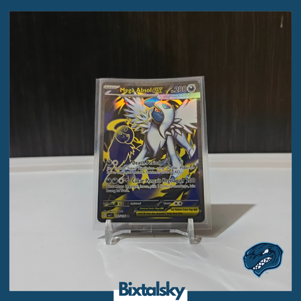 Pokemon TCG Mega Absol EX SR Evolusi Mega Indonesia
