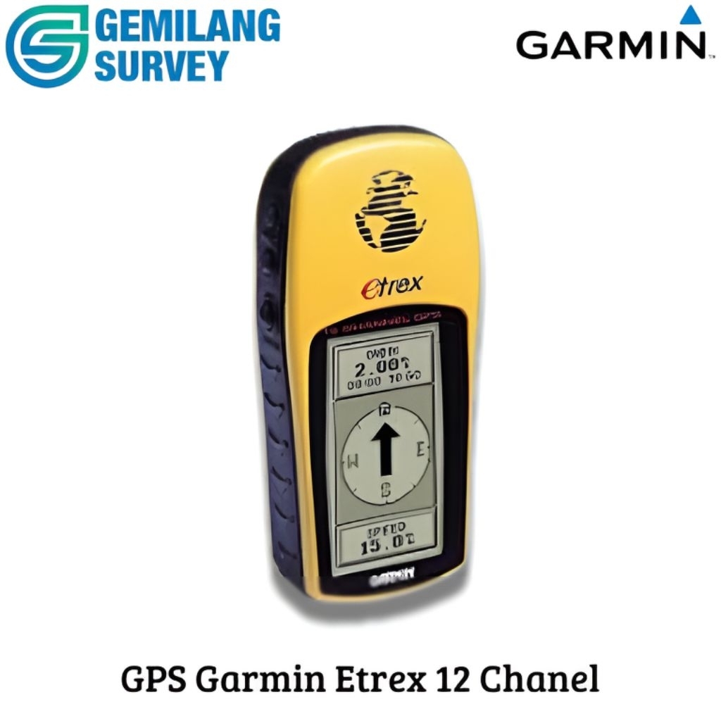 GPS Garmin Etrex 12 Chanell Bekas / Second