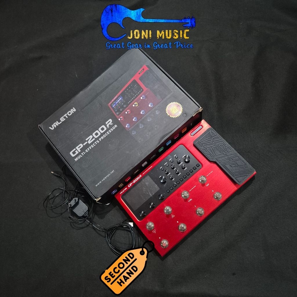 Efek Gitar Valeton GP100 GP 100 GP-100 GP200 GP 200 GP-200 GP200LT