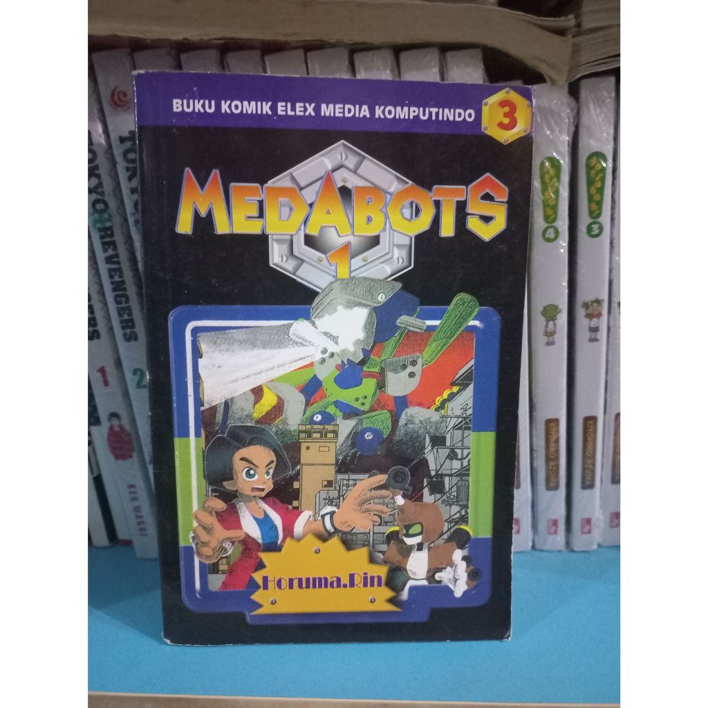 komik medabots 1 volume 3