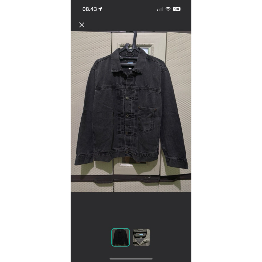 aye denim jaket size M