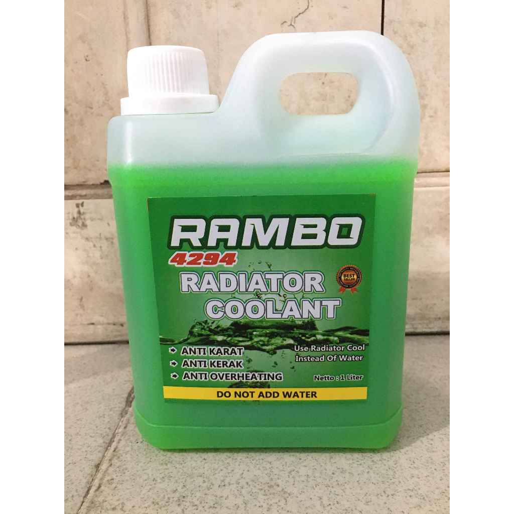 Air Radiator Coolant Cornex MOTOR MOBIL 1 Liter kemasan ponch atau jerigen