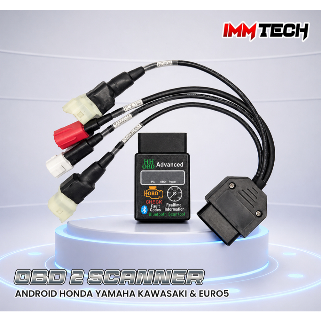 Scannar OBD2 Android Honda Yamaha Kawasaki & Euro5