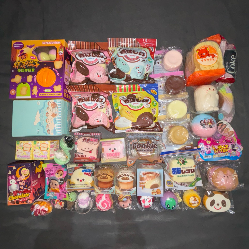 SALE SQUISHY Ibloom, Mido, Cdn, Sweetbuns, dll ((BNIP! BARU BUKAN BEKAS) WAJIB BACA DESKRIPSI!)