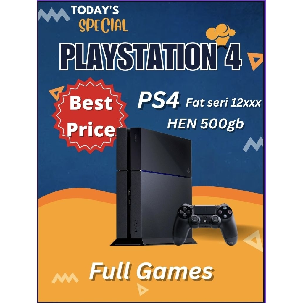 PS4 FAT HEN 500GB seri 12xxx