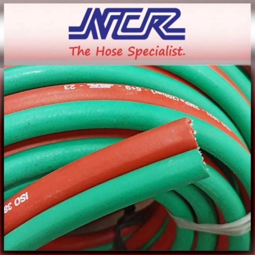 Selang las double NCR (Twin Welding Hose ) murah kuat dan bekualitas  per rol