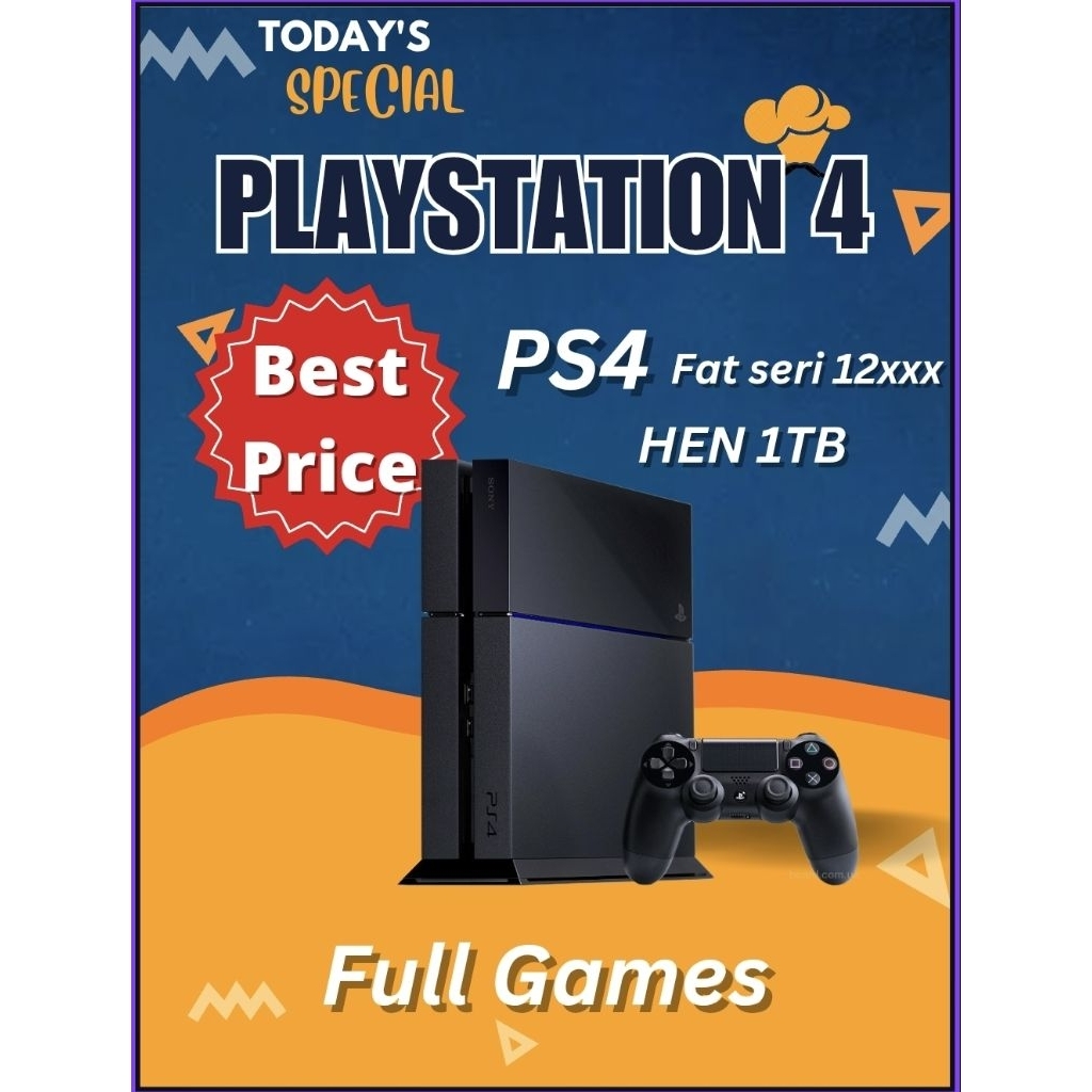 PS4 FAT HEN 1TB seri 12xxx