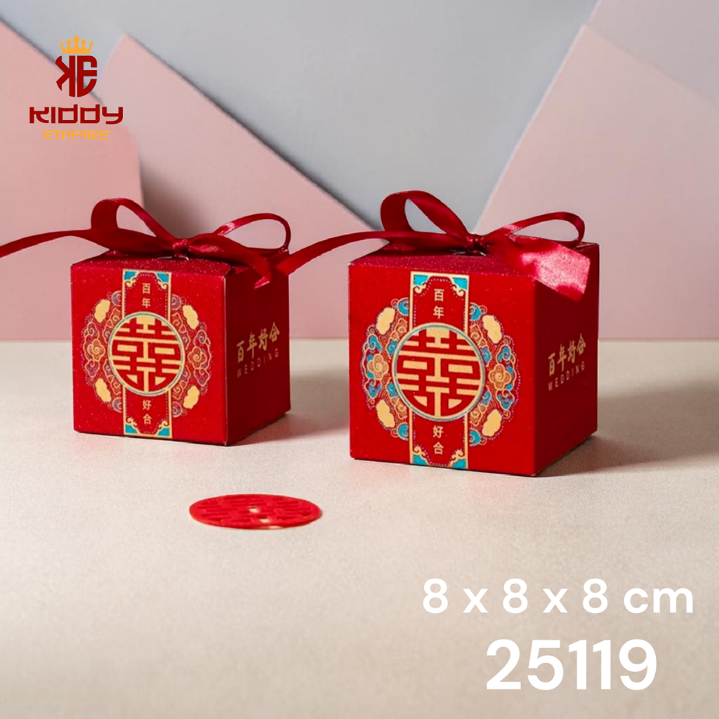 (KIDDY) KOTAK SOUVENIR WEDDING SANGJIT / CANDY BOX / KOTAK SUOVENIR PERMEN  / KOTAK PERMEN SHUANGXI